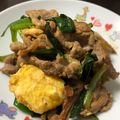 ちょのすけ's cooksnap of when they made 豚ばら肉とニラの和風玉子炒め.