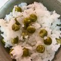 なおすけ151a's cooksnap of when they made 簡単！失敗なし！絶品グリーンピースごはん.