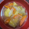 クック7UQRD1☆'s cooksnap of when they made キャベツ他具沢山な☆簡単コンソメスープ★.