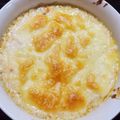 milestone★'s cooksnap of when they made 蟹と玉ねぎだけのグラタン（ドリアも♪）.