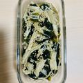 ももゆみ1230's cooksnap of when they made レンジで簡単♪えのきとわかめのめんつゆ煮.