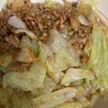 snow012's cooksnap of when they made 簡単メイン！豚ひき肉とキャベツの甘辛炒め.