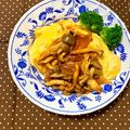 ふたごゆき's cooksnap of when they made オムライス☆たっぷりきのこソース.