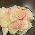 ☆すぬぴっぴ☆'s cooksnap of when they made すし酢で作る！大根とハムのマリネ.