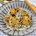 在宅勤務のおじさん's cooksnap of when they made 白だしで、簡単栗ご飯・栗おこわ.