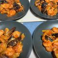 猫のミイヤ's cooksnap of when they made なすとえびのチリソース炒め.