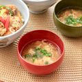 runa10's cooksnap of when they made かき玉汁.