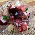 みのりっくす's cooksnap of when they made とっても簡単！タコとトマトのマリネ.