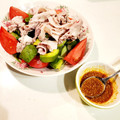 にしあまね's cooksnap of when they made 冷しゃぶサラダ タレだけレシピ.