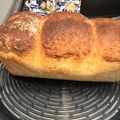 ふうとりえ's cooksnap of when they made 100円パウンド型☆簡単山形手作りパン♪.