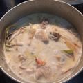 popet's cooksnap of when they made トムカーガイ(鶏肉のココナッツミルク）.