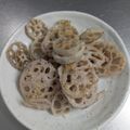 庵chai's cooksnap of when they made れんこんのカリカリチーズ焼き.