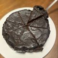 くりゃち's cooksnap of when they made チョコ無し！豆腐とココアの生チョコケーキ.