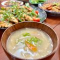 Superlittleboo's cooksnap of when they made えのきのお味噌汁.