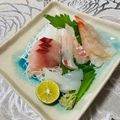 Laufen's cooksnap of when they made お刺身の盛り合わせ♡.
