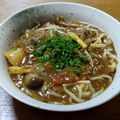 野菜係's cooksnap of when they made めんつゆと残ったカレーでカレーうどん.