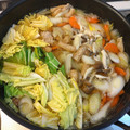 さおりらっくま's cooksnap of when they made 子供が絶賛特製ちゃんこ鍋スープととり団子.