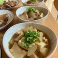 MEME72's cooksnap of when they made 大根と厚揚げと鶏肉の煮物.