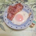 みかかめ's cooksnap of when they made 膜の張った目玉焼きとカリカリベーコン.