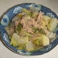 きらり流れ星's cooksnap of when they made 簡単 白菜とツナあったか煮.