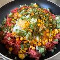 柴犬のお顔☆'s cooksnap of when they made 男飯！フライパン一つでペッパーランチ風.