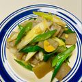 azbjbn's cooksnap of when they made フライパンdeねぎとこんにゃくピリ辛炒め.