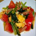 クックJOEさん's cooksnap of when they made ☆簡単☆小松菜とトマトの中華たまご炒め.