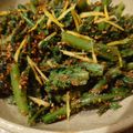 kuragenoie's cooksnap of when they made ほうれん草の胡麻和え.