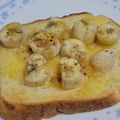 まままるるる's cooksnap of when they made 朝食に☆はちみつバナナトースト♪.