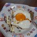ponnko's cooksnap of when they made 塩こんぶマヨde目玉焼き丼.