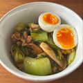 ramumm0304's cooksnap of when they made とろ〜り熱々！ひき肉と青梗菜のあんかけ丼.