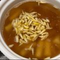 kikamata's cooksnap of when they made ＊ゆずもちスープ＊.