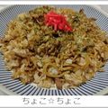 ちょこ☆ちょこ's cooksnap of when they made 余り焼きそば✕残りご飯＝そば飯チャーハン.