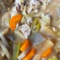 ponpocojp's cooksnap of when they made プロの味！の豚汁.