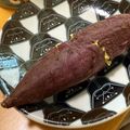 ♪ミチル♪'s cooksnap of when they made レンジで簡単☆さつま芋の食べ方.