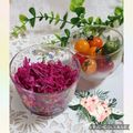 ♪としクック♪'s cooksnap of when they made 紫キャベツ　カンタン酢につけただけ.