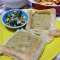 ☆★ケイト★☆'s cooksnap of when they made 冷凍パイシートでお手軽エビグラタンパイ.