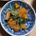 クックEC5RR0☆'s cooksnap of when they made 柿と春菊のごま和え.