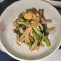 ちゃちゅ2's cooksnap of when they made ニラもやし玉子炒め.