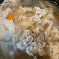小さいおじさん's cooksnap of when they made 豚バラと大根と厚揚げの白だし煮.
