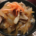 ONE★MAYU★'s cooksnap of when they made 簡単✨すき家風？吉野家風？豚丼✨.