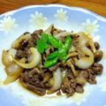YCHキッチン's cooksnap of when they made 牛肉と玉ねぎのすき焼き風炒め.
