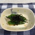 ひしき♪♪♪'s cooksnap of when they made オクラの塩昆布和え.