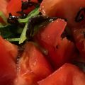 MULA's cooksnap of when they made 塩昆布トマト三葉和え.