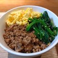 さちあやちゃん's cooksnap of when they made 【簡単豪華】三色丼.