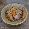 whitelucky's cooksnap of when they made 豚タンナムル.