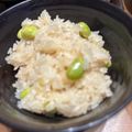 ma*'s cooksnap of when they made 簡単で美味しい☆枝豆ご飯.