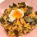 悠LOVE航's cooksnap of when they made 低糖質！オートミールキムチチャーハン.
