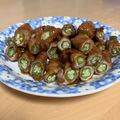 スカイムーン　ママ's cooksnap of when they made 粘りがはまる。オクラの豚肉巻き.