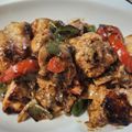 リク太郎ずっと好き。's cooksnap of when they made 【楽めし】ささみとピーマンの醤油マヨ炒め.